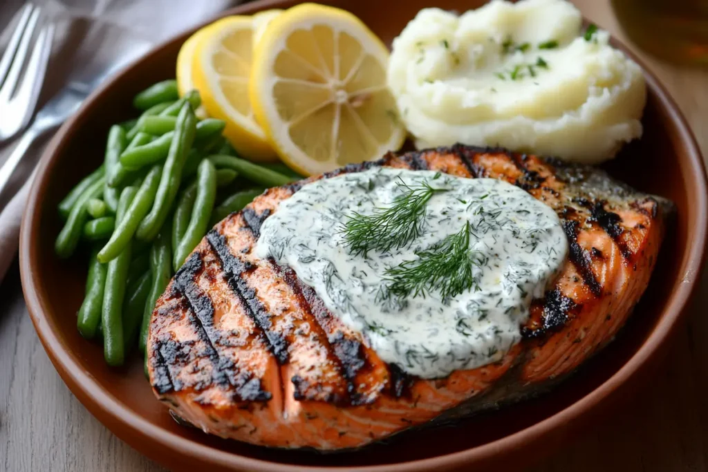 Salmon Pasta with Lemon Butter Sauce