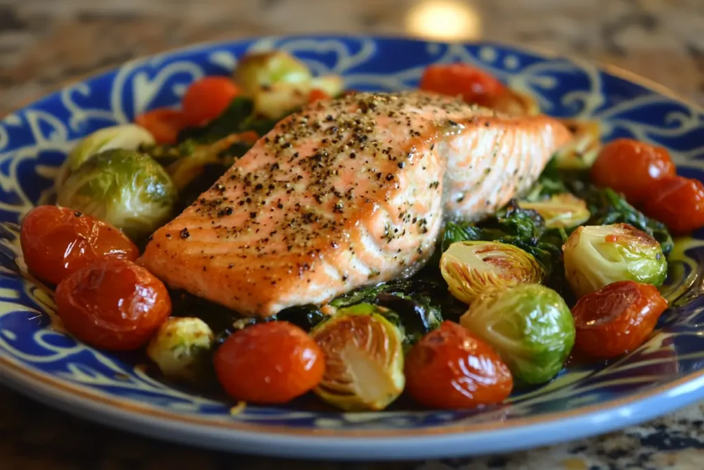 Salmon with Vegetables