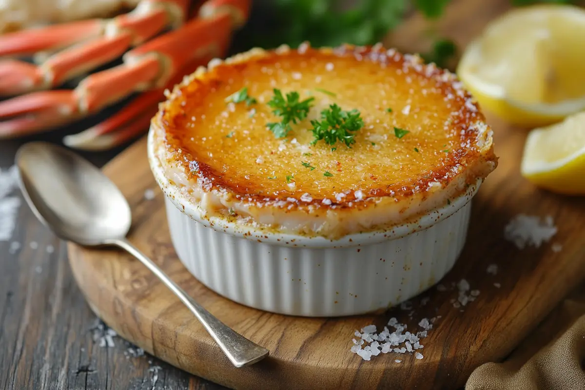 crab brulee recipe