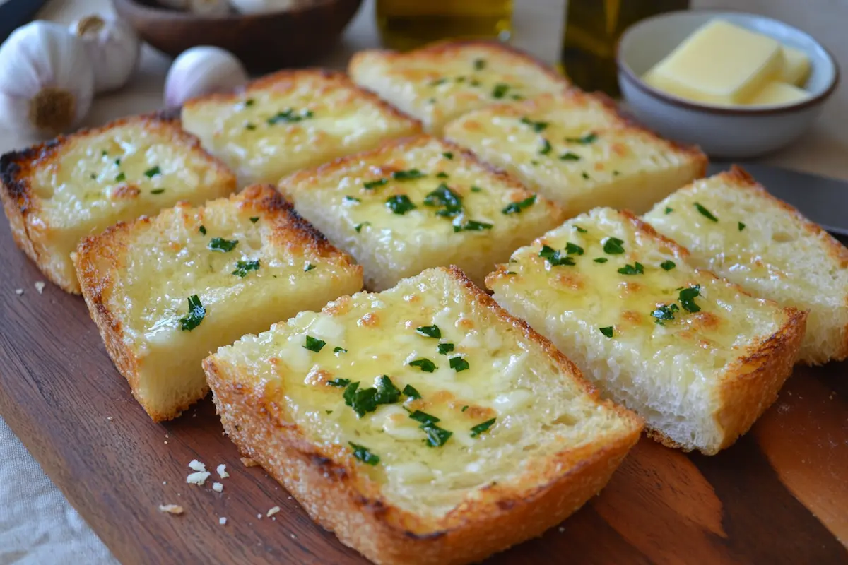 Is garlic bread healthy or unhealthy?