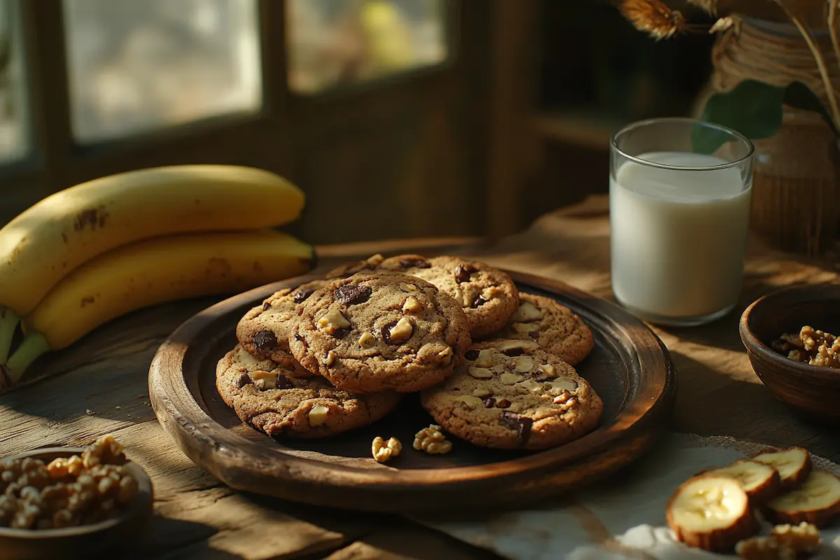 banana bread cookies