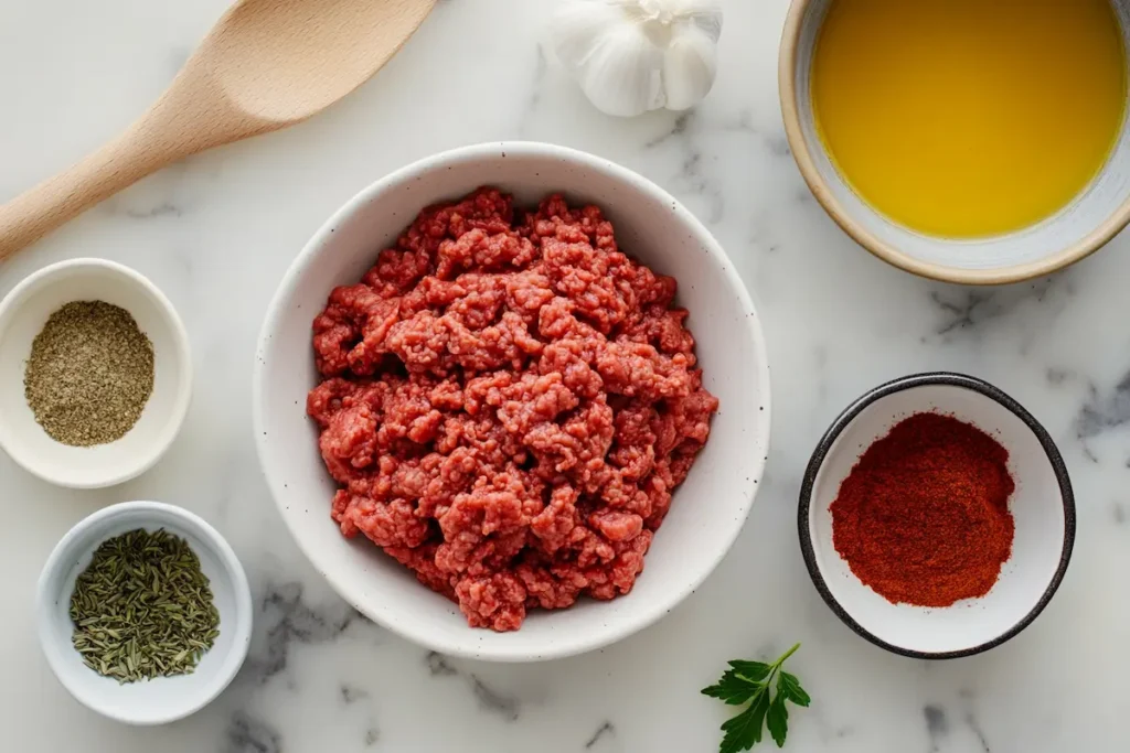 beef chorizo