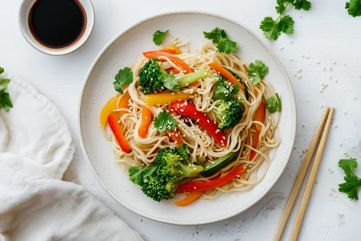 flat noodles